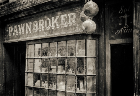 Pawnbroker (The Secret Agent Set). Photo by and copyright of Paul Henni.