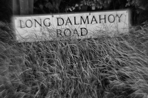 Long Dalmahoy Road. Photo by and copyright of Paul Henni.