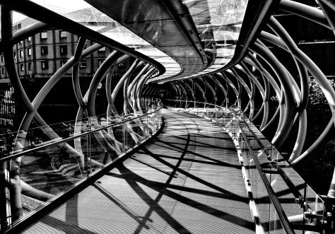 Curvy Walkway. Photo by and copyright of Paul Henni.
